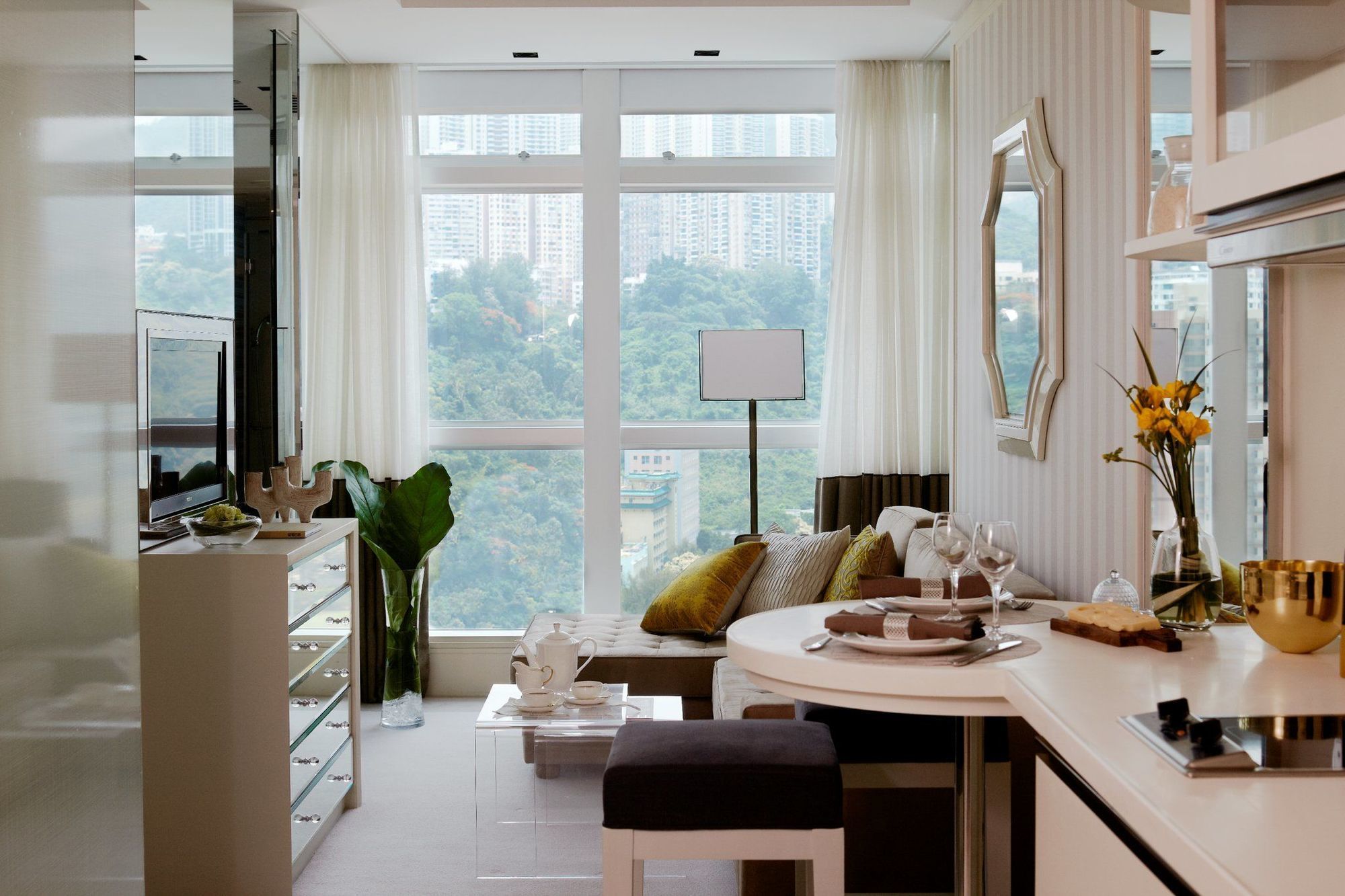 Lanson Place Causeway Bay, Hongkong Zimmer foto
